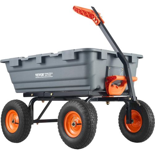 Transportwagen Gartenwagen Schubkarre Handwagen Kippfunktion 544kg