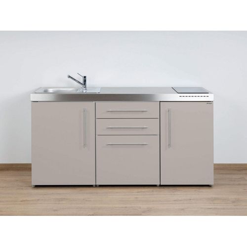 Stengel Miniküche MP 170 Sand mit Kühlschrank & Induktionskochfeld