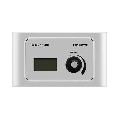 MONACOR DRM-884VAP Wandmodul zur Lautstärkeregelung mit Audioausgang