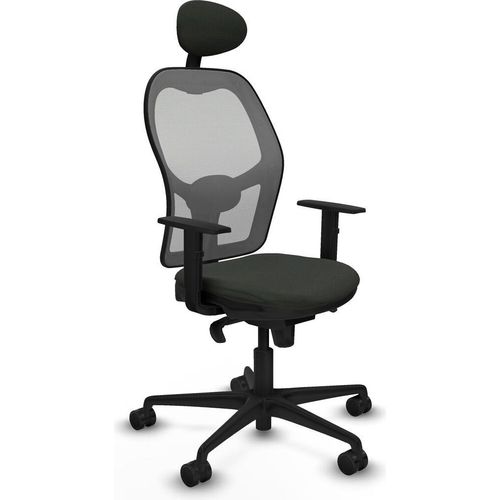 Bürostuhl mit Kopfstütze Jorquera Piqueras y Crespo 1D036N1 Schwarz