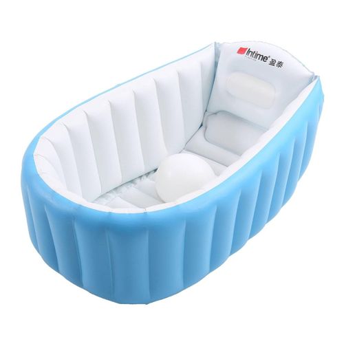 Aufblasbare Badewanne für Babys - Blau