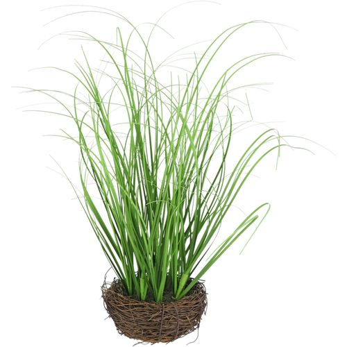 Kunstpflanze I.GE.A. "Gras im Reisig", grün, B:16cm H:40cm L:16cm, Kunststoff, Kunstpflanzen, Kunstpflanze, Künstlicher Grasbusch