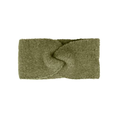 Stirnband CAPELLI NEW YORK, Damen, grün (olive), Fleece, Kunstfaser, meliert, casual,klassisch,feminin, Mützen, mit Boucle-Optik