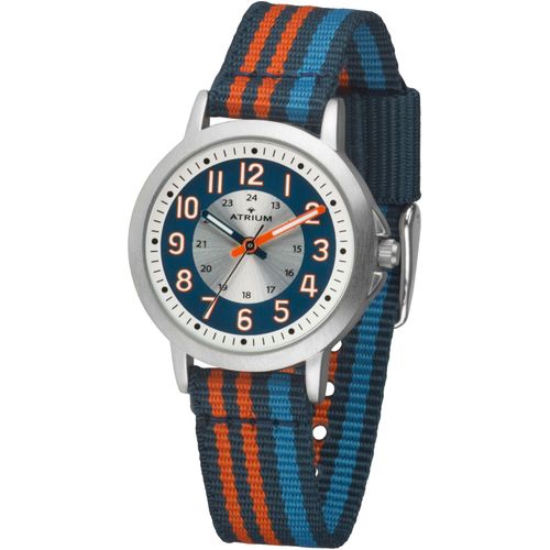 Quarzuhr ATRIUM, bunt (rot, bunt), Armbanduhren, Kinder, Armbanduhr,Kinderuhr,Lernuhr,Mädchen, Jungen,Schulanfang,Geschenkidee