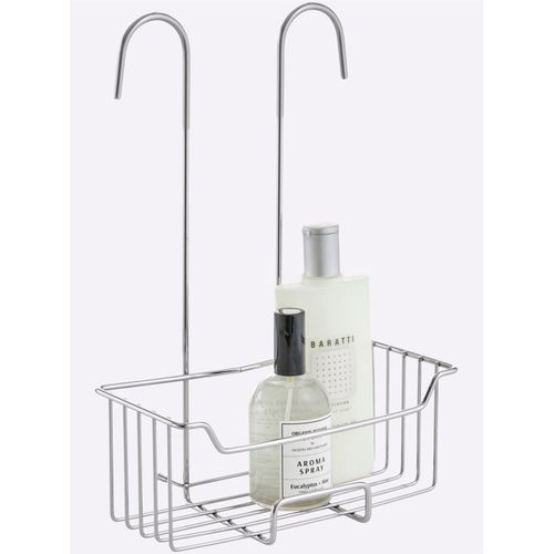 Badaccessoire-Set HEINE HOME, grau (chromfarben), Edelstahl, Badaccessoires-Sets
