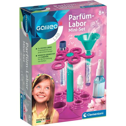 Kreativset CLEMENTONI "Galileo Lab, Parfüm-Labor Mini-Set", bunt, Kreativsets, Kinder, Kunststoff