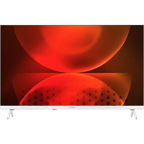 SHARP LED-Fernseher, E (A-G), weiß, 32, Fernseher