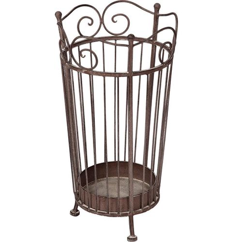 Schirmständer AMBIENTE HAUS, grau, B:25cm H:48cm T:25cm, Metall, Regenschirmständer