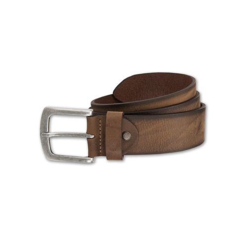 Ledergürtel BERND GÖTZ, Damen, Gr. 80, braun, Leder, unifarben, casual,modisch, Gürtel, mit Airbrushkante