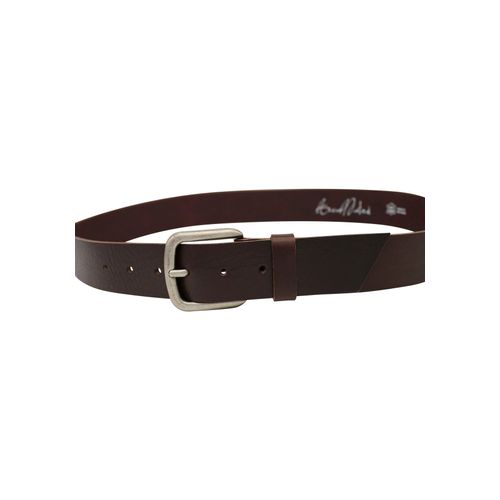 Ledergürtel ANNAMATONI, Damen, Gr. 100, braun (dunkelbraun), Leder, unifarben, casual,klassisch,modisch,sportlich, Gürtel, Rustikale Optik