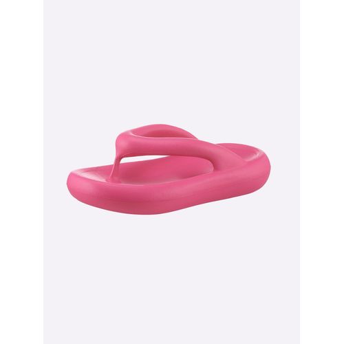 Zehentrenner HEINE, Damen, Gr. 40/41, pink, Synthetik, modisch, Schuhe