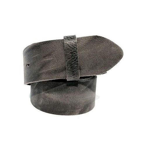 Gürtelriemen, Damen, Gr. 95, grau, Leder, RETTUNGSRING BY SHOWROOM 019, modisch, Gürtel