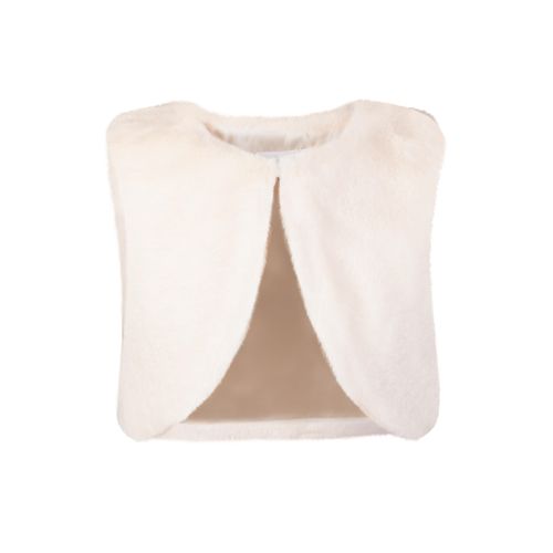Steppweste HAPPY GIRLS, Mädchen, Gr. 140, beige (ecru), Obermaterial: 100% Polyester, unifarben, casual, regular fit, Rundhals, Westen