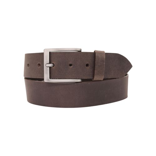 Ledergürtel ANNAMATONI, Damen, Gr. 100, braun (dunkelbraun), Leder, casual,klassisch,modisch, Gürtel