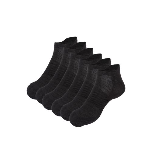 Füßlinge APOLLO, Damen, Gr. 43 (46), schwarz, Obermaterial: 70% Viskose, 22% Polyethylen, 6% Polyamid, 2% sonstige Fasern, Socken, Sneakersocken mit Fersenlasche, Bambus, Komfort und perfekten Passform