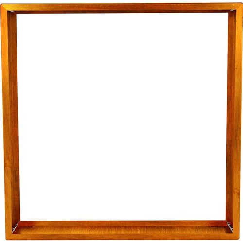 HOME DELUXE - Holzlager NANGA - 180x180x38 cm, wetterbeständig, edle Rostoptik I Holzlager Brennholzlager Kaminholzregal