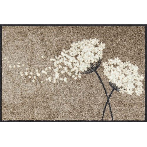 Fußmatte SALONLOEWE Gr. 1, grau (taupe), B:50cm H:7mm L:75cm, Polyamid, Polyamid, Teppiche