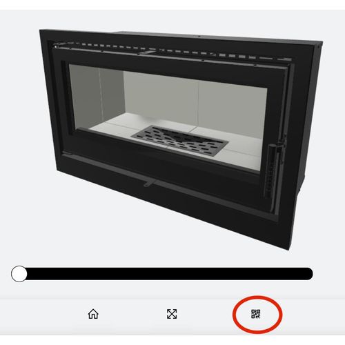 Kamin-Kassette KRATKI ARKE 95 14 kW Ø 200