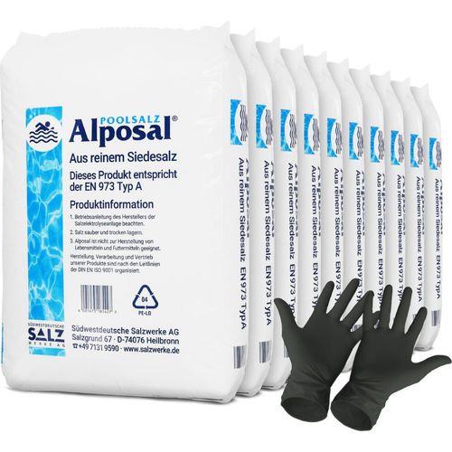 10x Alposal Poolsalz | Sack (25 kg) - B0845WBR7Q