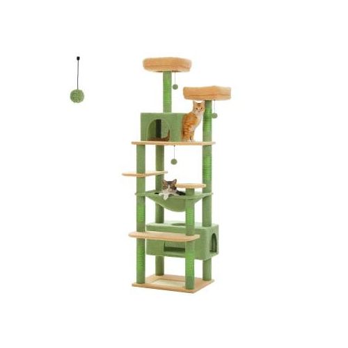 Pawz Road Großer Katzenbaum 184 cm grün