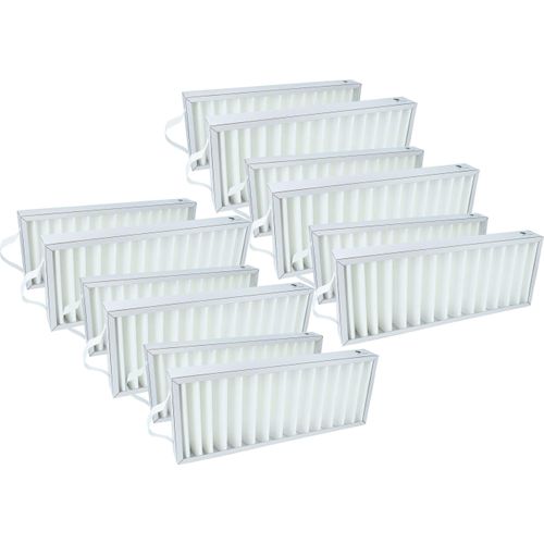 vhbw 12x Kompaktfilter G4 kompatibel mit Pluggit Avent P310 Lüfter, Badlüfter, Ventilator, Lüftungsgerät - Luftfilter