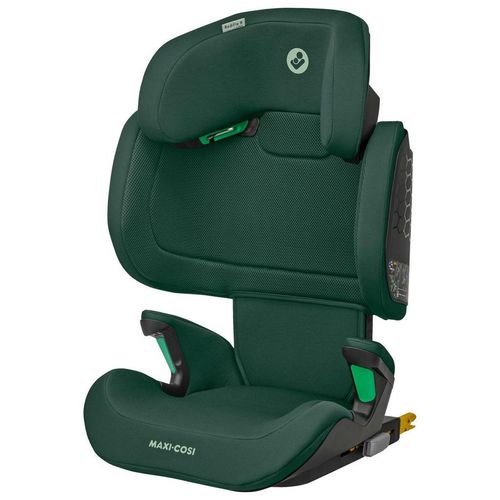Maxi-Cosi Kinderautositz Rodifix R i-Size , Dunkelgrün , Metall, Kunststoff , 49x60x54 cm , ECE R 129 i-Size , abnehmbarer und waschbarer Bezug,
