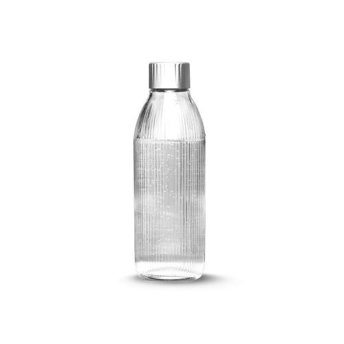 mysoda Wassersprudler-Flasche Glasflasche für Glassy Kollektion , Transparent , Glas , 1 L , 28 cm , Küchengeräte, Wasseraufbereitung, Wassersprudler