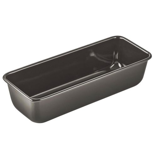 Dr.Oetker Kastenform Exclusive , Grau-Braun , Metall , hitzebeständig , Backen, Backformen, Kastenformen