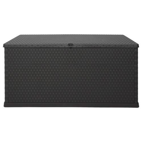 Ambia Garden Kissenbox , Anthrazit , Kunststoff , 118.5x62.5x55 cm , rollbar, Tragegriff, Deckel aufklappbar , Aufbewahrung & Schutzhüllen,