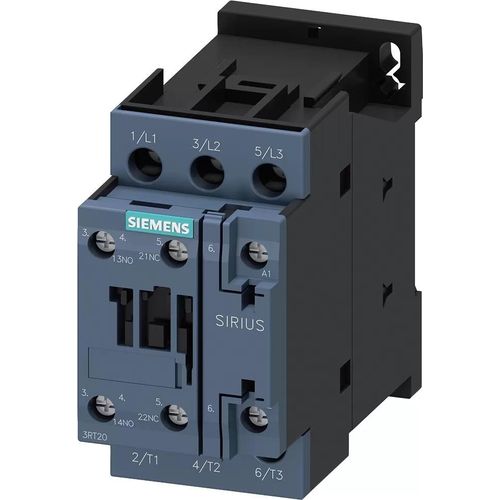 Siemens Schütz, AC-3e, 32A/15kW/400V,3-polig,AC100V/50Hz,110V/60Hz,1S+1Ö,Schraubansch... 3RT20271AG60