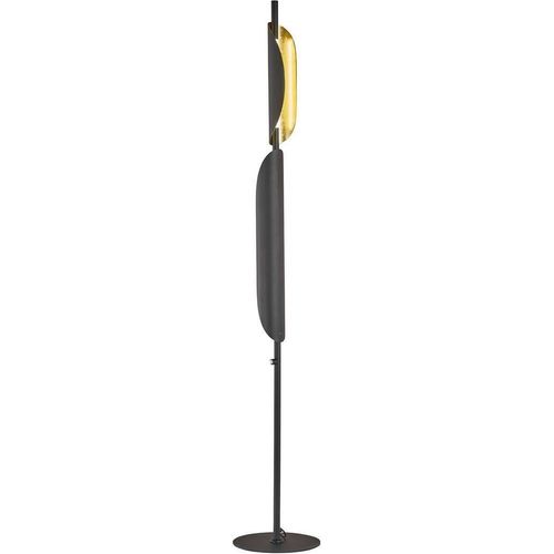 Fischer & Honsel Skal LED Stehleuchte 11,4W Tunable white steuerbar dimmbar sandschwarz 40474