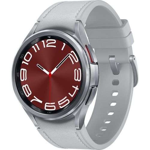 Samsung Galaxy Watch 6 Classic 43 Mm Smartwatch Silber Silber One Size
