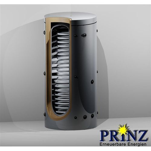Hygienekombispeicher 3000 Liter mit 1 Wärmetauscher und Isolierung Typ PHS 3000