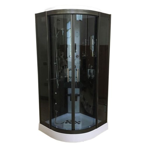 Dusche Duschkabine Duschtempel Duschabtrennung Eckdusche Chromotherapy VancouverDuschabtrennung massage cm 100 x 100 !