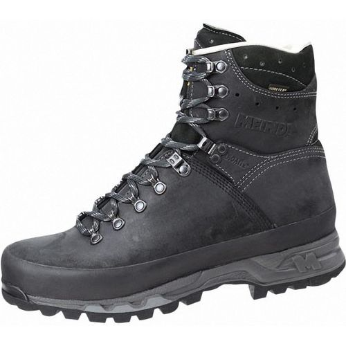 Meindl Island Pro Herren Nubukleder Wanderschuhe anthrazit-tanne, Goretex Ausstattung, 4499156/6.5