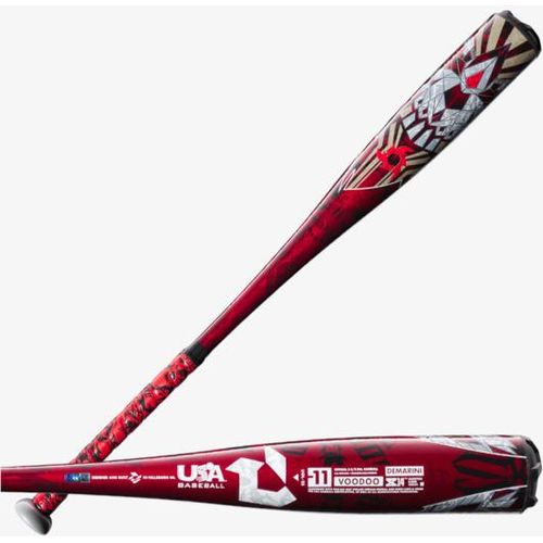DeMarini Jugend Baseballschläger | Größe 27 Inch/Zoll USA Baseball (-11) 2 5/8