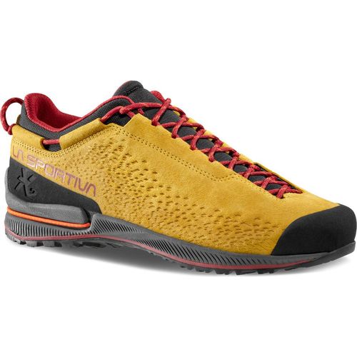 TX2 Evo Leather, Savana/Sangria, 46, Approach, Shoes - La Sportiva