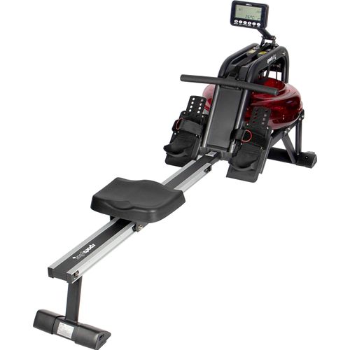 SportPlus I Rudergerät I Wasserrudergerät, Wasserwiderstand, Rudermaschine, Ruderzugmaschine, water Rudergerät, bis 130 kg, SP-MR-011