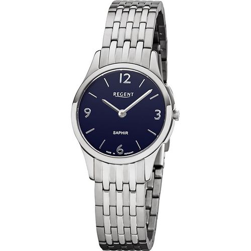 Regent Metall Damen Uhr GM-1617 Analog Armbanduhr silber Metallarmband D2URGM1617