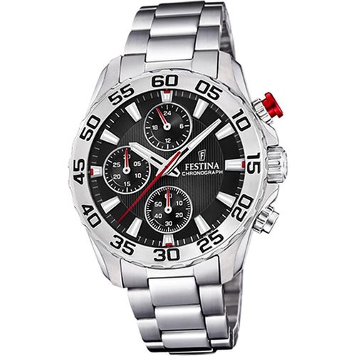 Festina Stahl Kinder Uhr F20457/3 Armbanduhr silber Junior Collection D2UF20457/3