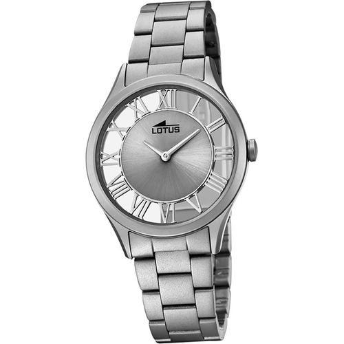 Lotus Edelstahl Damen Uhr L18398/1 Armband-Uhr grau Fashion Trendy D2UL18398/1