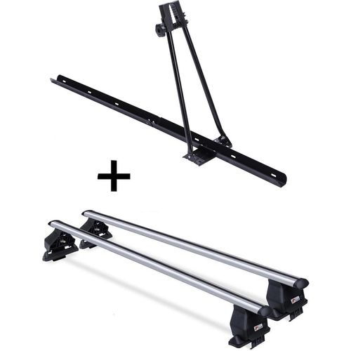 Fahrradträger ORION + Dachträger Menabo Tema kompatibel mit Honda Civic (5Türer) 1994-2000