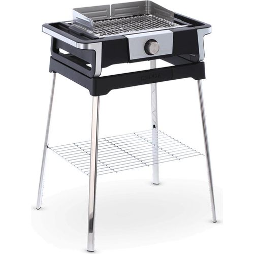 Tischgrill Elektrogrill SEVERIN SENOA BOOST S 80 - 500 °C eBBQ PG 8117 3.000 W PG 8117 aus Edelstahl, schwarzsilber Elektrogrill Tischgrill Grill Standgrill Barbecue Grill