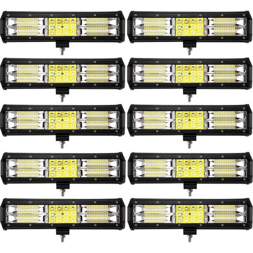 10X 180W LED Arbeitsscheinwerfer Bar,Greenmigo IP67 Zusatzscheinwerfer Arbeitslicht LED Scheinwerfer Arbeitsleuchte