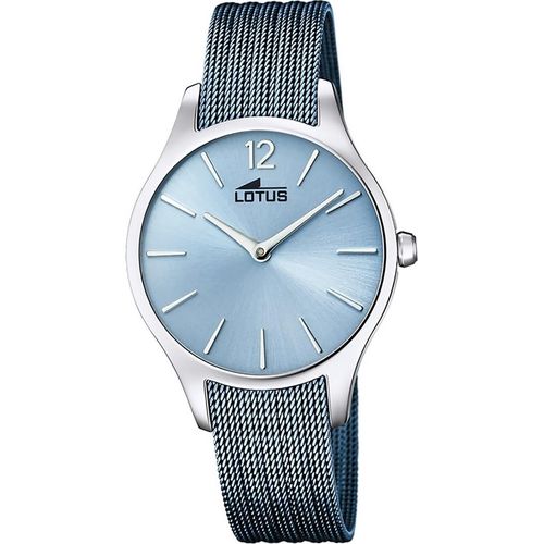 Lotus Edelstahl Damen Uhr Armbanduhr hellblau Elegant Bliss D2UL18749/2