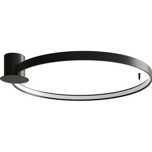 Deckenleuchte RIO 78 schwarz 3000K 1xLED 50W Stahl 12.5x87x78cm Thoro Lighting