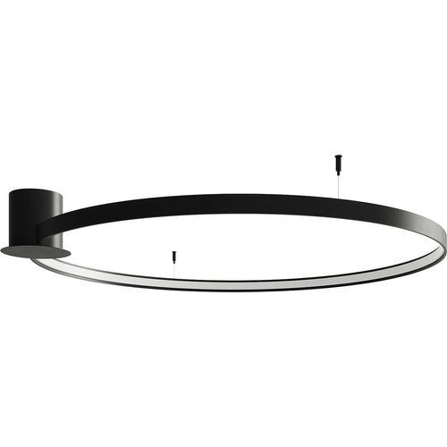 Deckenleuchte RIO 110 schwarz 3000K 1xLED 70W Stahl 12.5x118x110cm Thoro Lighting