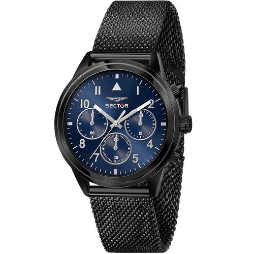 Sector R3253540010 Serie 670 Dual Time Herrenuhr 40mm 5ATM