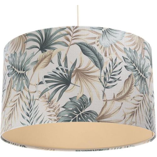 Hängeleuchte Boho weiss beige, creme 1XE27/60w H:112cm Ø:50cm dimmbar
