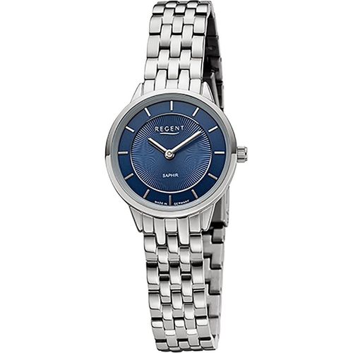 Regent Metallband Damen Uhr GM-2126 Armbanduhr Quarz silber Metallarmband D2URGM2126